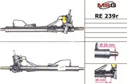 Рулевая рейка восстановленная MSG RE 239R